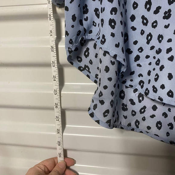 (1026) blue Lush Ls Shirt, Large - Picture 5 of 7